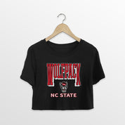 NORTH CAROLINA STATE WOLFPACK PURE VICTORY CLASSIC CROP TEE