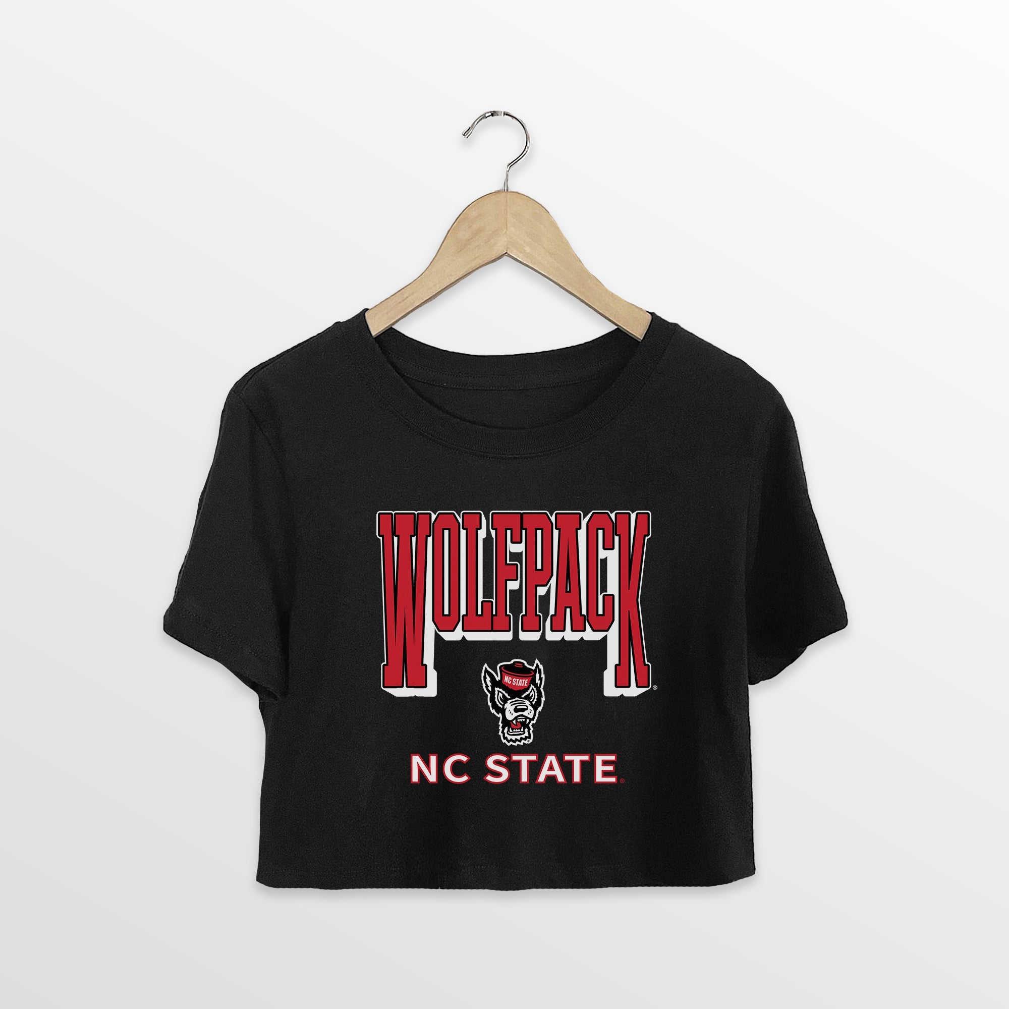 NORTH CAROLINA STATE WOLFPACK PURE VICTORY CLASSIC CROP TEE