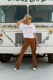 BORN FREE CLASSIC CROP TEE