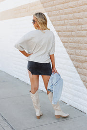 WILD AND FREE CLASSIC CROP TEE