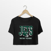 NEW YORK JETS PURE VICTORY CLASSIC CROP TEE