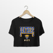 PITTSBURGH PANTHERS PURE VICTORY CLASSIC CROP TEE