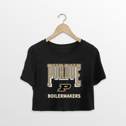 PURDUE BOILERMAKERS PURE VICTORY CLASSIC CROP TEE