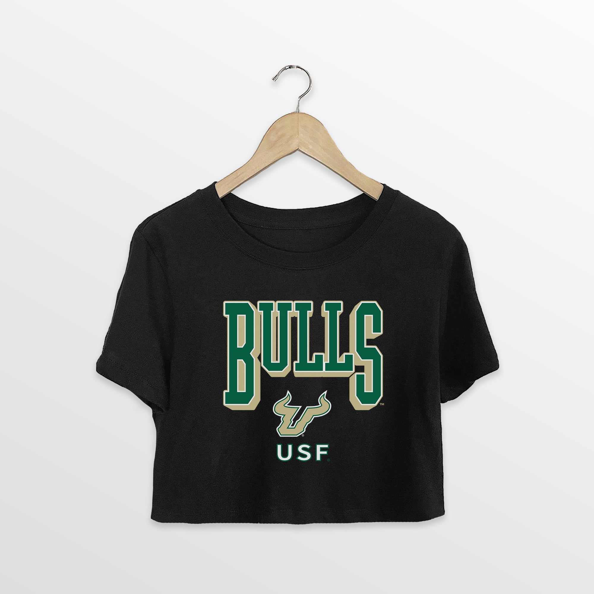 SOUTH FLORIDA BULLS PURE VICTORY CLASSIC CROP TEE