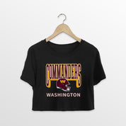 WASHINGTON COMMANDERS PURE VICTORY CLASSIC CROP TEE