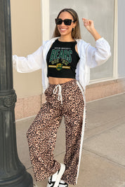 BAYLOR BEARS MIC DROP ESSENTIAL RIBBED CROP TANK