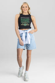 COLORADO STATE RAMS MIC DROP ESSENTIAL RIBBED CROP TANK