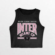 INTER MIAMI CF MIC DROP ESSENTIAL RIBBED CROP TANK