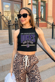 JAMES MADISON DUKES MIC DROP ESSENTIAL RIBBED CROP TANK