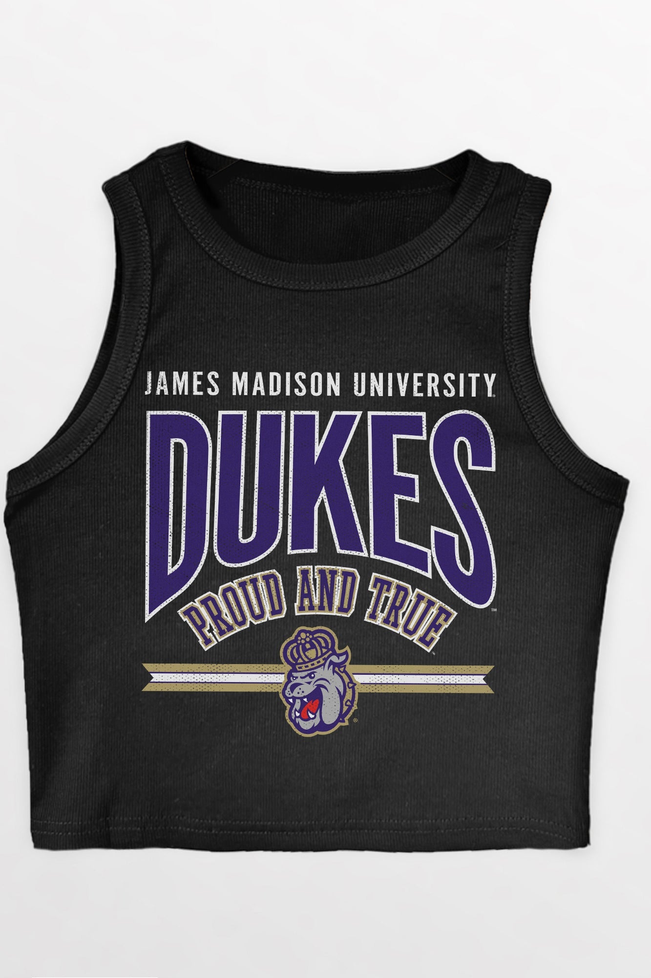 JAMES MADISON DUKES MIC DROP ESSENTIAL RIBBED CROP TANK