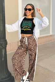 NORTH DAKOTA STATE BISON MIC DROP ESSENTIAL RIBBED CROP TANK