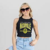 NASHVILLE SC MIC DROP ESSENTIAL RIBBED CROP TANK
