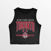 TORONTO FC MIC DROP ESSENTIAL RIBBED CROP TANK