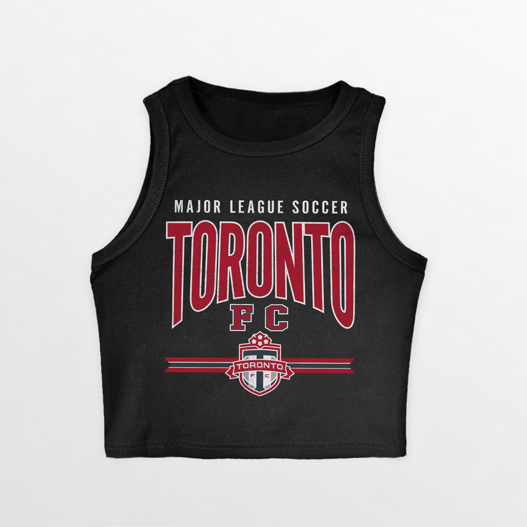TORONTO FC MIC DROP ESSENTIAL RIBBED CROP TANK