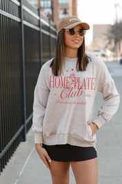 HOME PLATE CLUB VINTAGE WASHED POCKET SWEATSHIRT