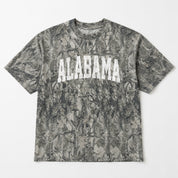 ALABAMA CRIMSON TIDE FIELD READY VINTAGE WOODLAND CAMO UNISEX TEE