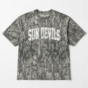 ARIZONA STATE SUN DEVILS FIELD READY VINTAGE WOODLAND CAMO UNISEX TEE