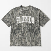 FLORIDA GATORS FIELD READY VINTAGE WOODLAND CAMO UNISEX TEE