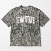 IOWA STATE CYCLONES FIELD READY VINTAGE WOODLAND CAMO UNISEX TEE