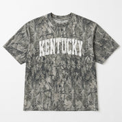 KENTUCKY WILDCATS FIELD READY VINTAGE WOODLAND CAMO UNISEX TEE
