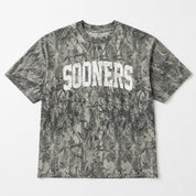 OKLAHOMA SOONERS FIELD READY VINTAGE WOODLAND CAMO UNISEX TEE