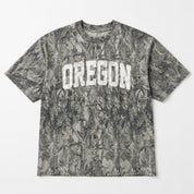 OREGON DUCKS FIELD READY VINTAGE WOODLAND CAMO UNISEX TEE