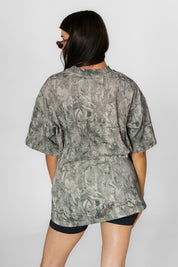 SMU MUSTANGS FIELD READY VINTAGE WOODLAND CAMO UNISEX TEE