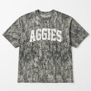 TEXAS A&M AGGIES FIELD READY VINTAGE WOODLAND CAMO UNISEX TEE