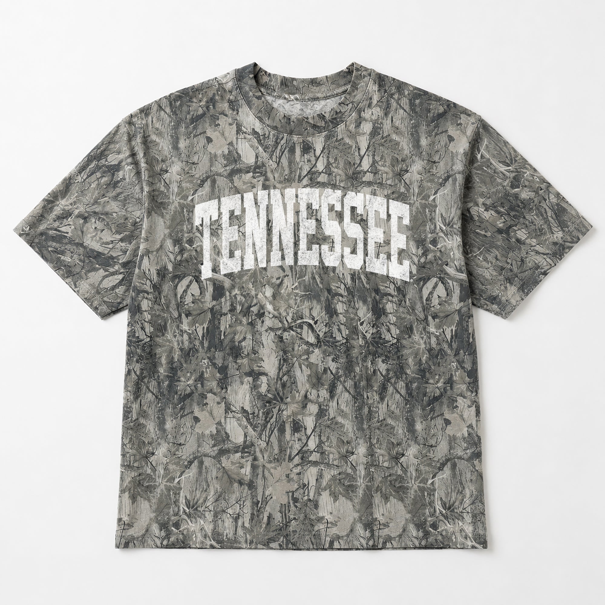 TENNESSEE VOLUNTEERS FIELD READY VINTAGE WOODLAND CAMO UNISEX TEE