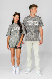 TEXAS TECH RED RAIDERS FIELD READY VINTAGE WOODLAND CAMO UNISEX TEE