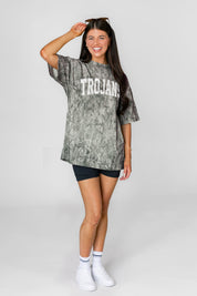 USC TROJANS FIELD READY VINTAGE WOODLAND CAMO UNISEX TEE