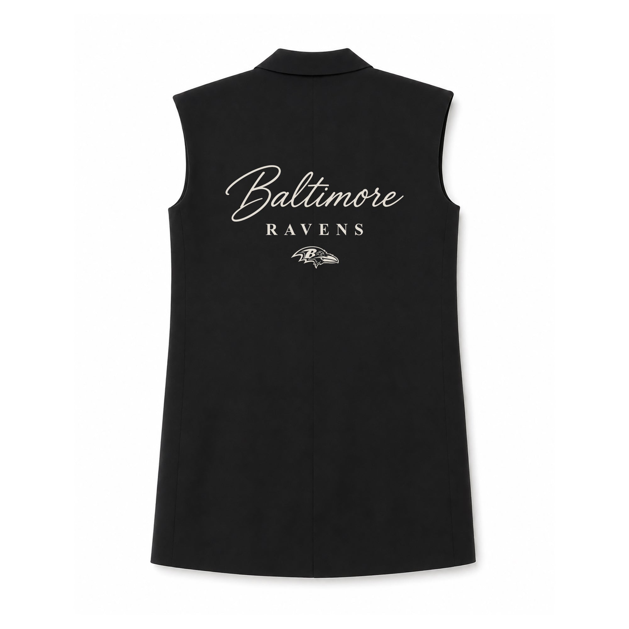 BALTIMORE RAVENS COOL FACTOR RELAXED BLAZER VEST