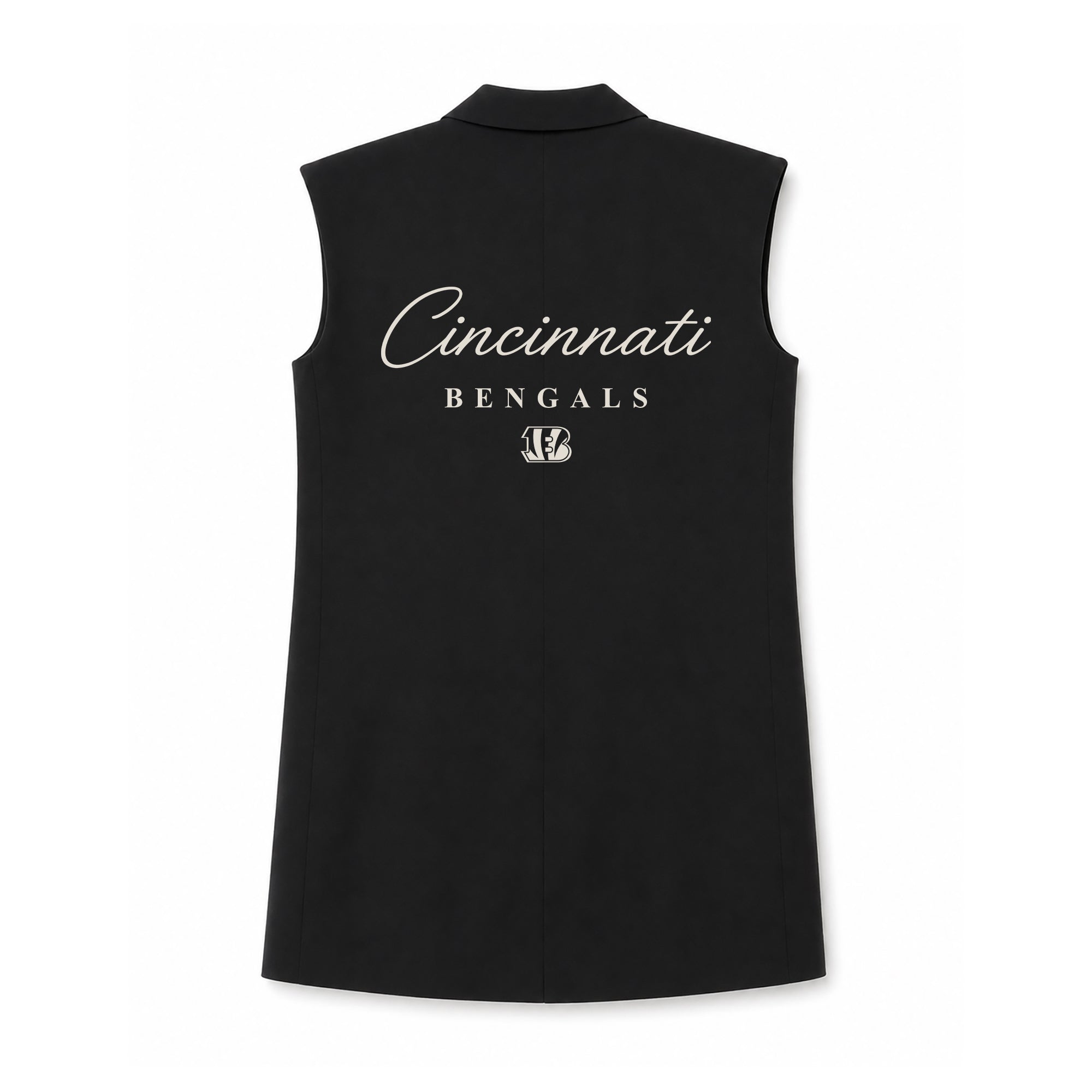 CINCINNATI BENGALS COOL FACTOR RELAXED BLAZER VEST