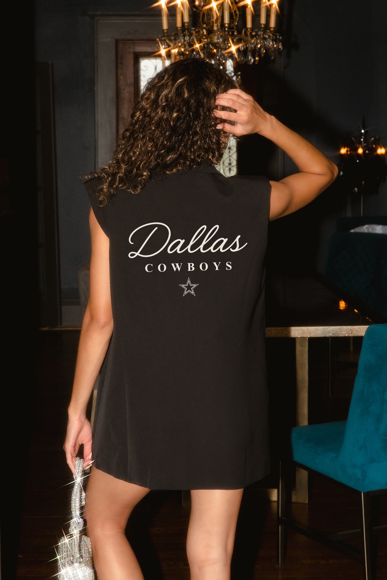 DALLAS COWBOYS COOL FACTOR RELAXED BLAZER VEST