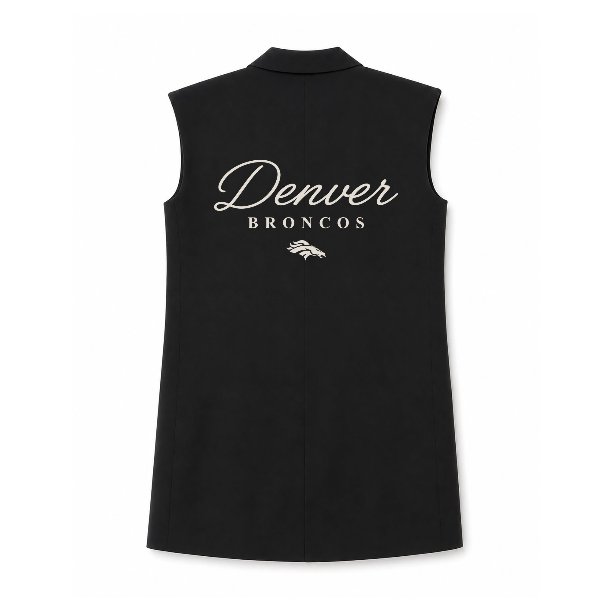 DENVER BRONCOS COOL FACTOR RELAXED BLAZER VEST