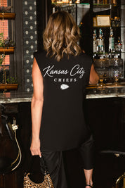 KANSAS CITY CHIEFS COOL FACTOR RELAXED BLAZER VEST