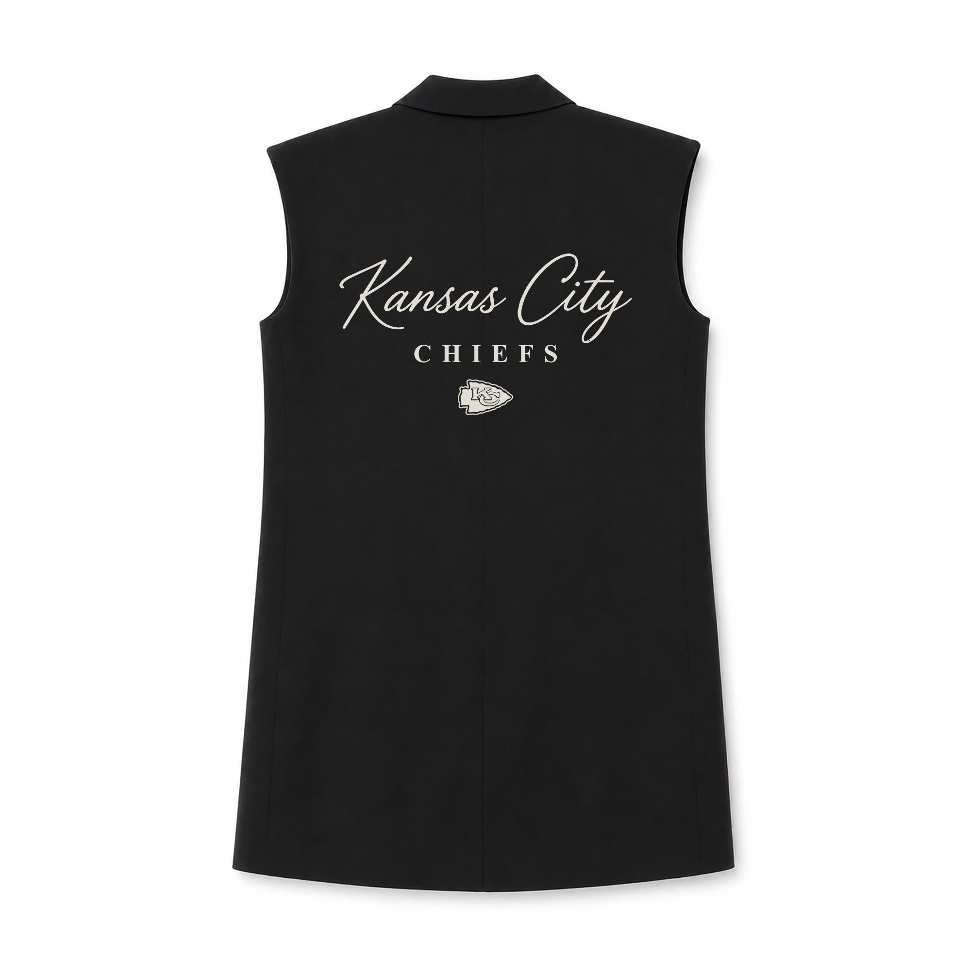 KANSAS CITY CHIEFS COOL FACTOR RELAXED BLAZER VEST
