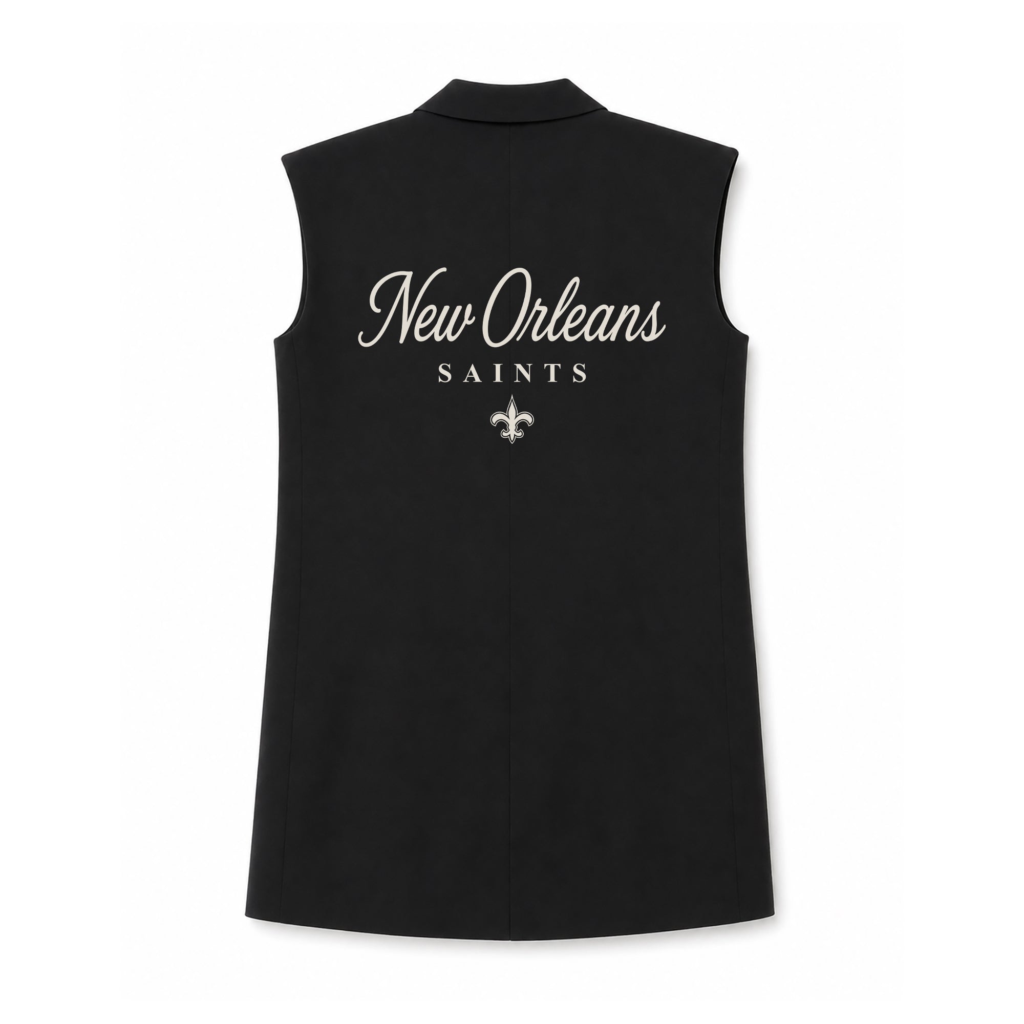 NEW ORLEANS SAINTS COOL FACTOR RELAXED BLAZER VEST