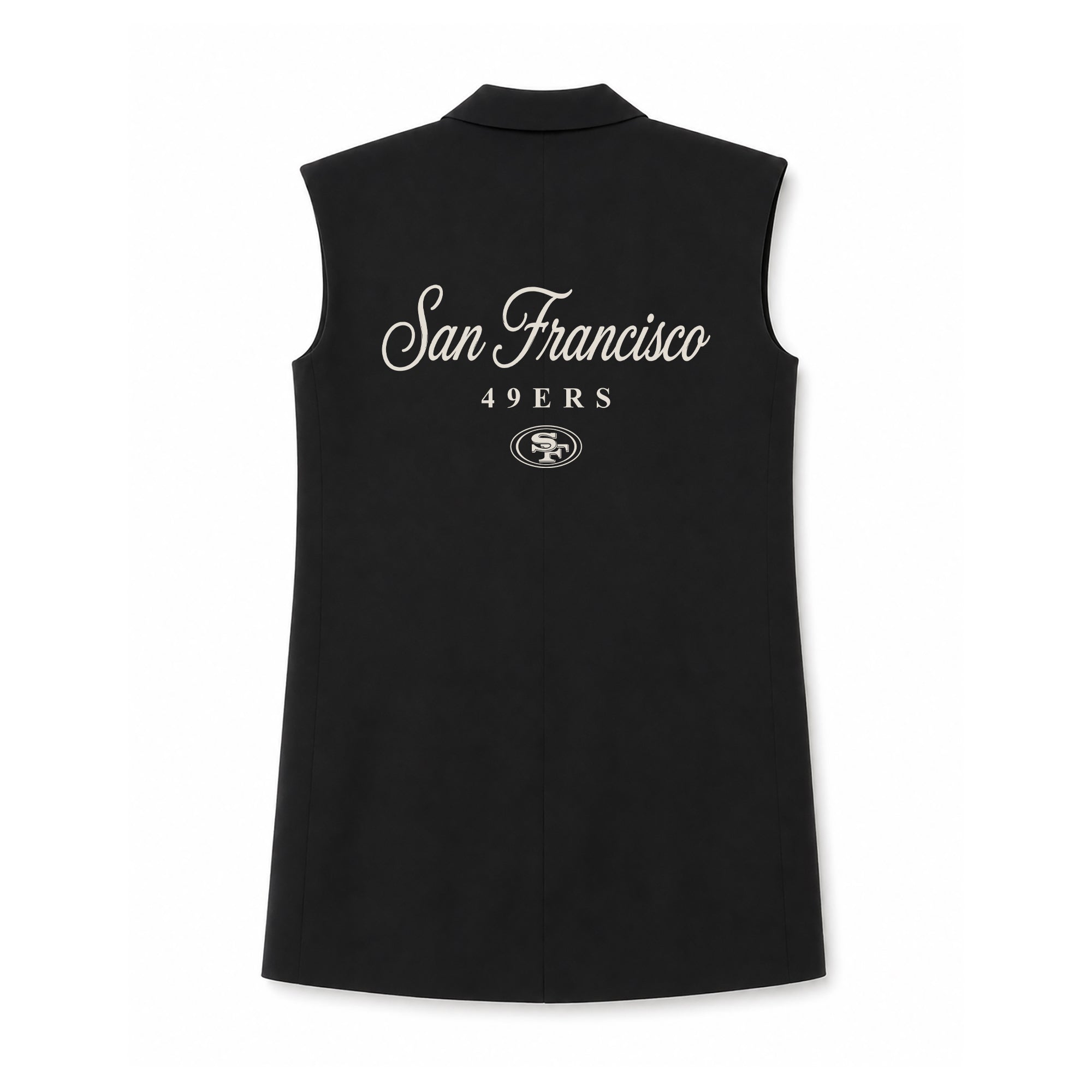 SAN FRANCISCO 49ERS COOL FACTOR RELAXED BLAZER VEST