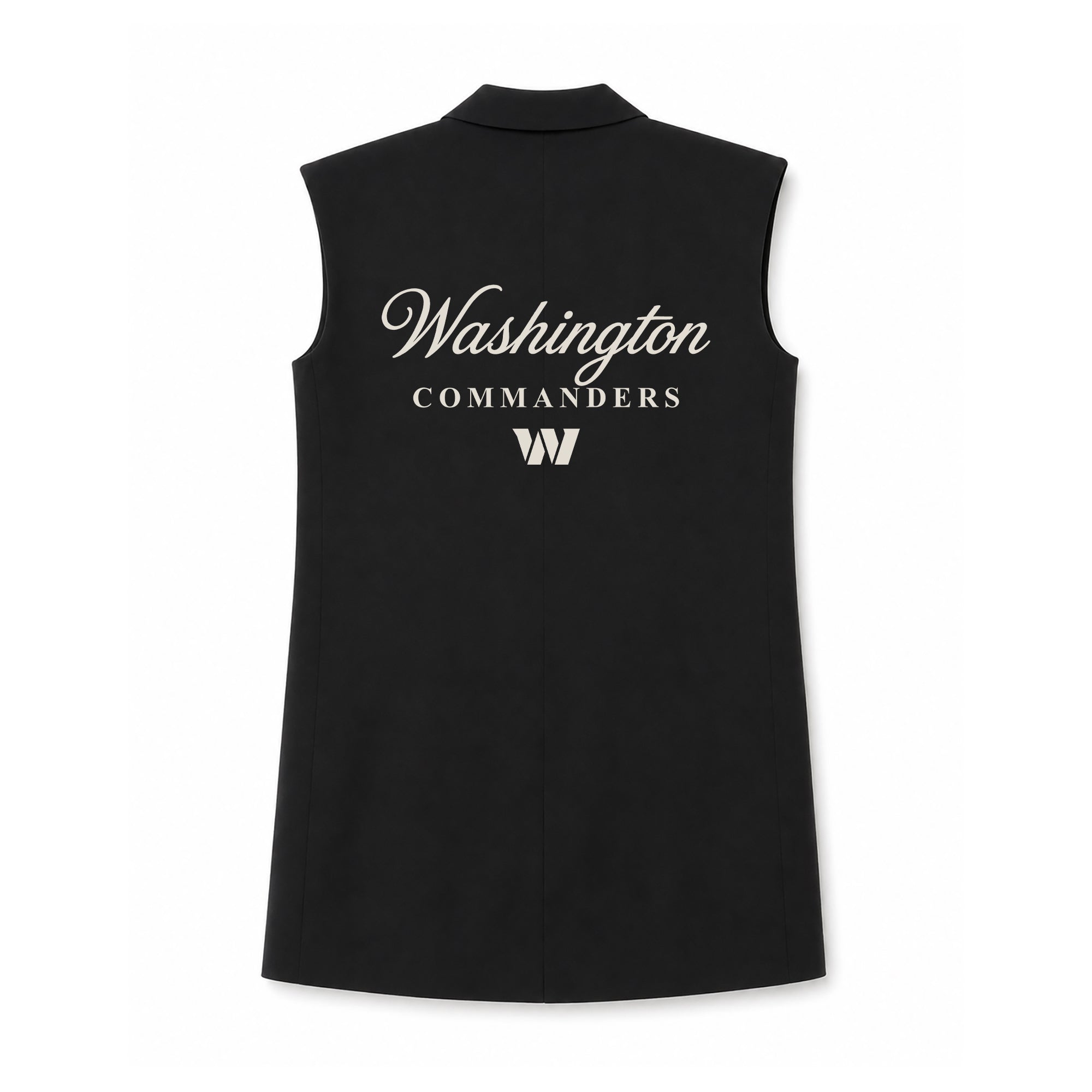 WASHINGTON COMMANDERS COOL FACTOR RELAXED BLAZER VEST
