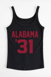 ALABAMA CRIMSON TIDE ICON ENERGY RIBBED SCOOP NECK TANK