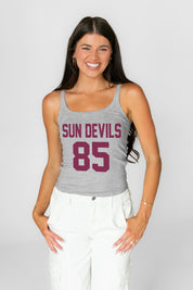 ARIZONA STATE SUN DEVILS ICON ENERGY RIBBED SCOOP NECK TANK