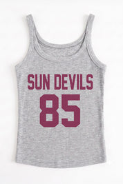 ARIZONA STATE SUN DEVILS ICON ENERGY RIBBED SCOOP NECK TANK