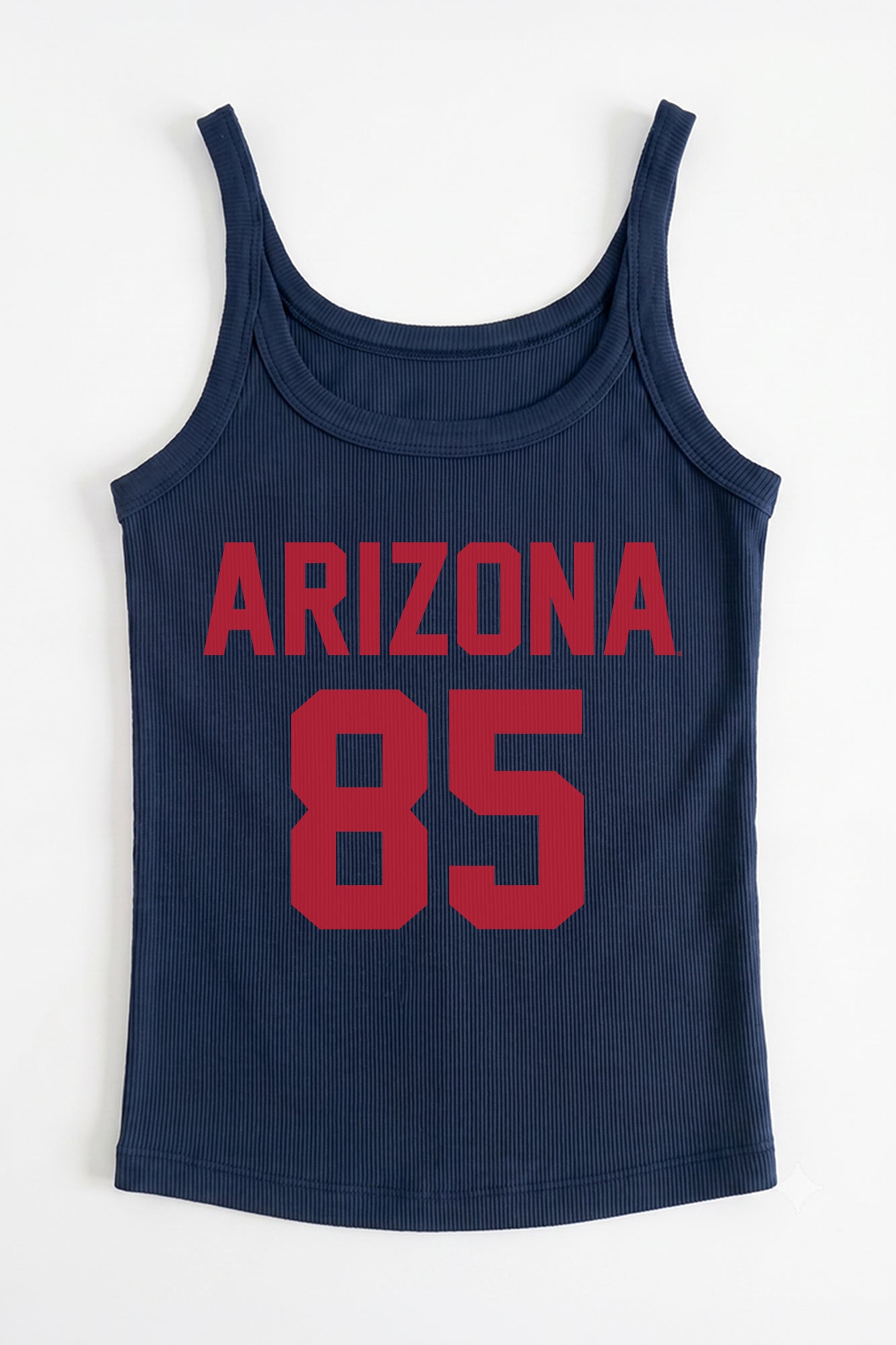 ARIZONA WILDCATS ICON ENERGY RIBBED SCOOP NECK TANK