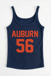 AUBURN TIGERS ICON ENERGY RIBBED SCOOP NECK TANK