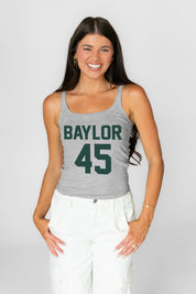 BAYLOR BEARS ICON ENERGY RIBBED SCOOP NECK TANK