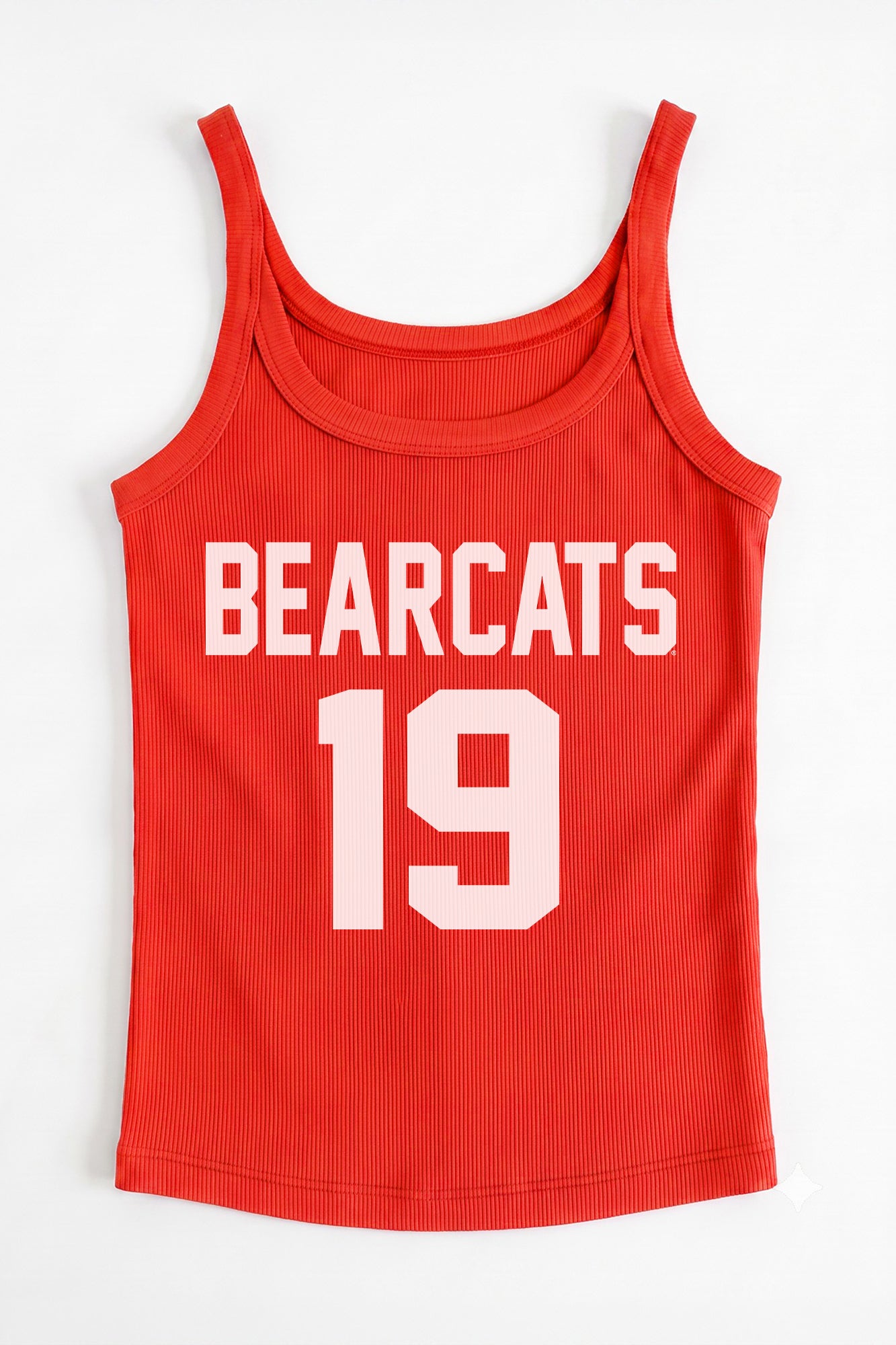 CINCINNATI BEARCATS ICON ENERGY RIBBED SCOOP NECK TANK