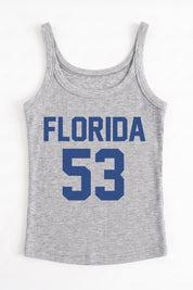 FLORIDA GATORS ICON ENERGY RIBBED SCOOP NECK TANK