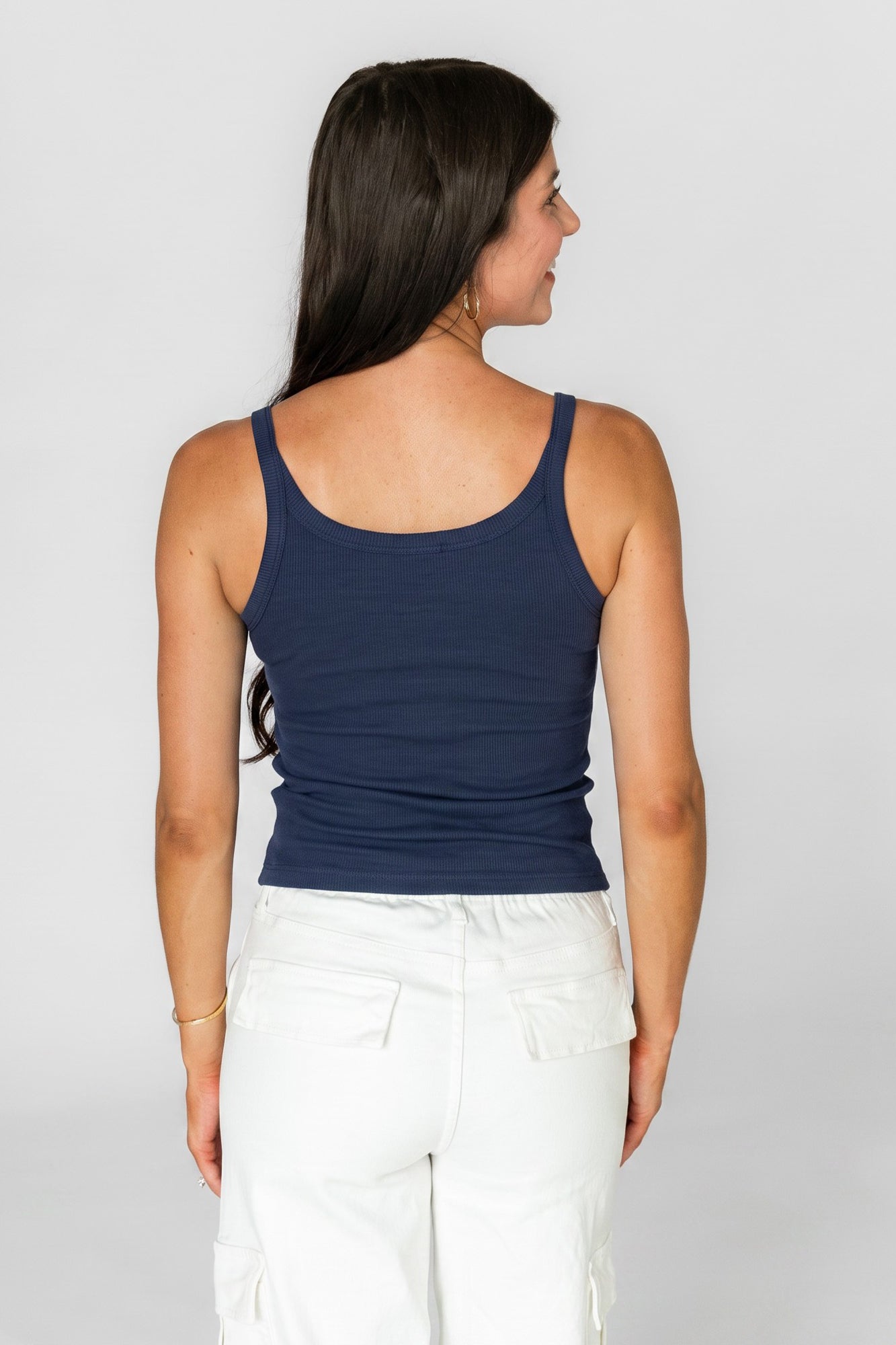 OLE MISS REBELS ICON ENERGY RIBBED SCOOP NECK TANK