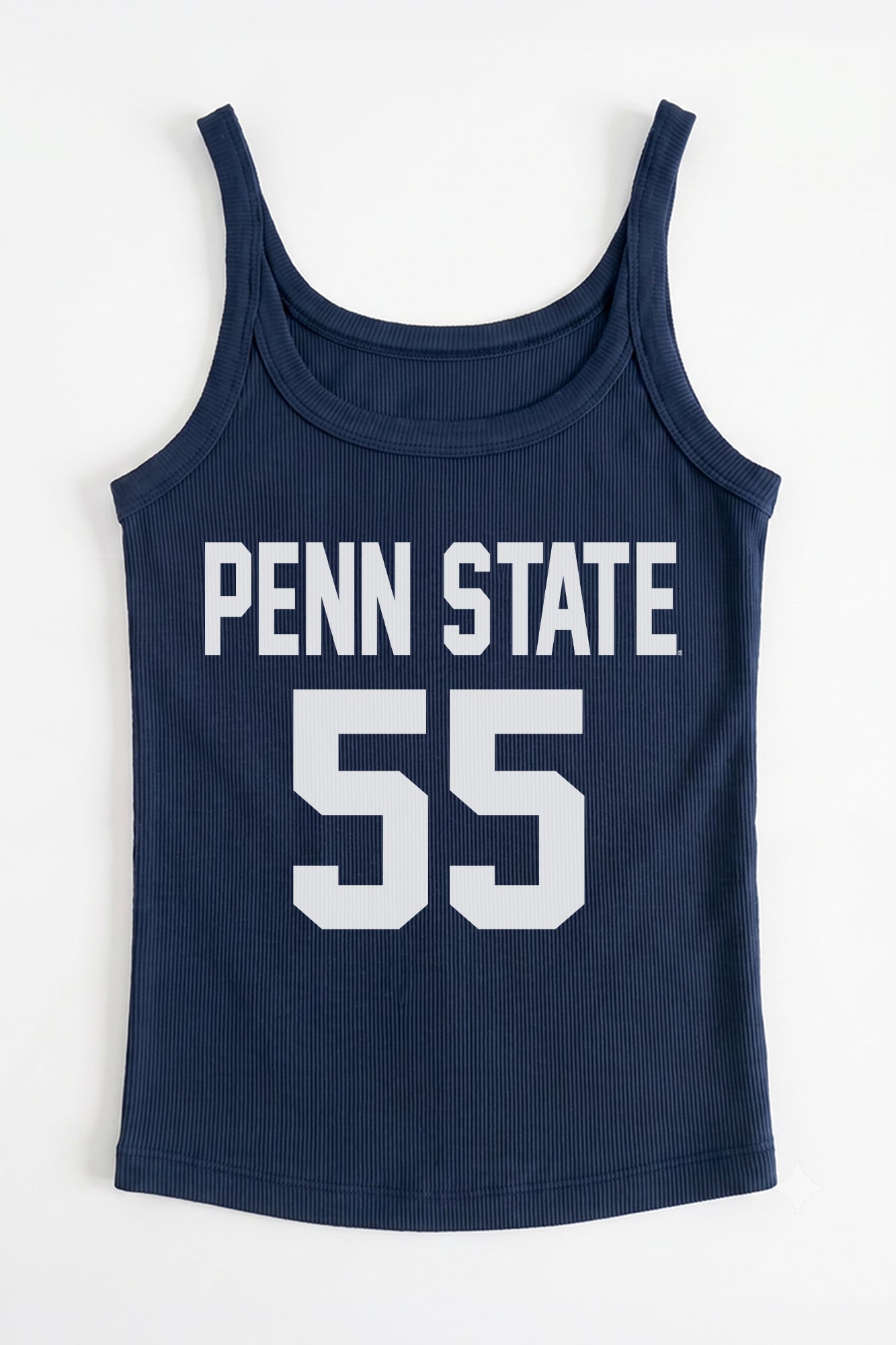 PENN STATE NITTANY LIONS ICON ENERGY RIBBED SCOOP NECK TANK
